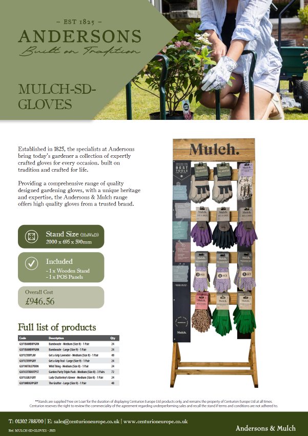 Banner Content Image: https://www.centurioneurope.co.uk/images/banner/source/Mulch%20Gloves%20Stand.FzzbcNNza1.PNG?t=1744876256