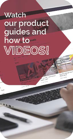 Watch our product guides and how to videos