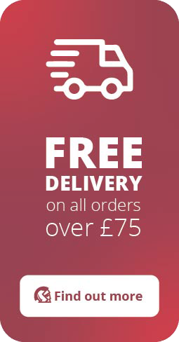Free Delivery on all orders over Â£75