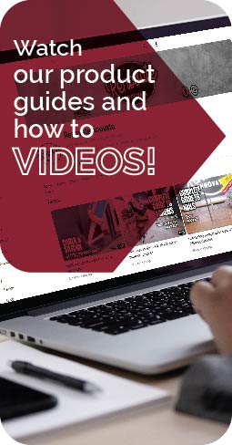 Watch our product guides and how to videos