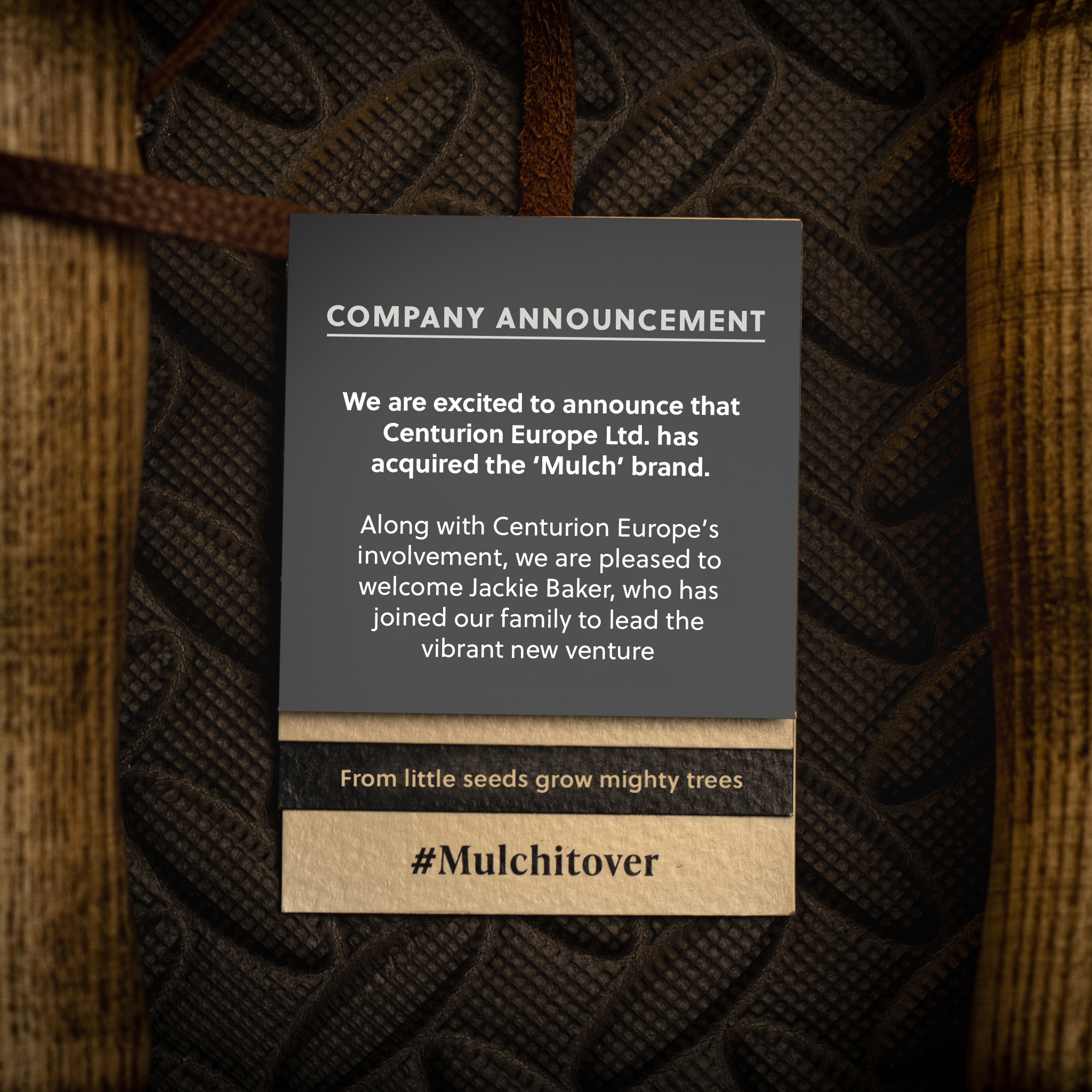 Centurion Europe Acquire Mulch Gardening