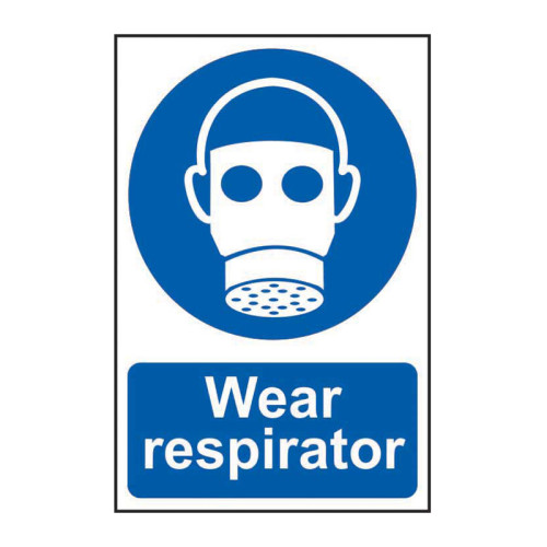 Wear respirator - 1.2mm Recyclable PP (200 x 300mm)