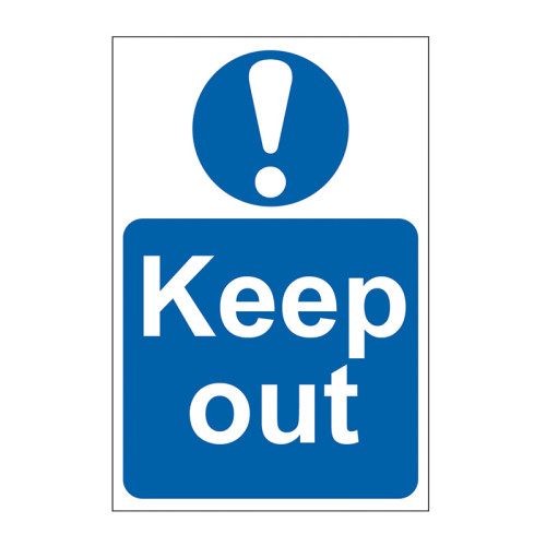 Keep out - Self Adhesive PP (200 x 300mm)