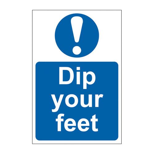 Dip your feet - 1.2mm Recyclable PP (200 x 300mm)