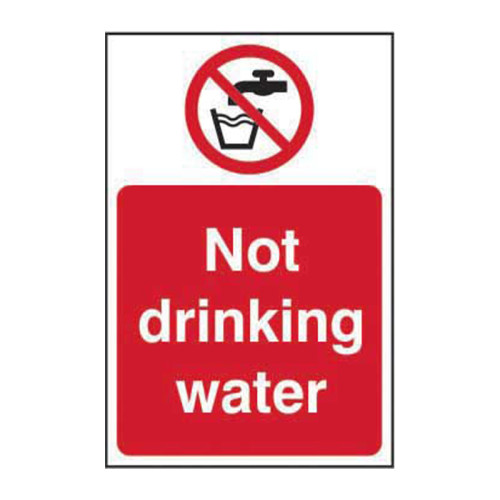 Not drinking water 1.2mm Recyclable PP (200 x 300mm)