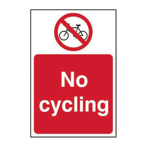 No cycling 1.2mm Recyclable PP (400 x 600mm)