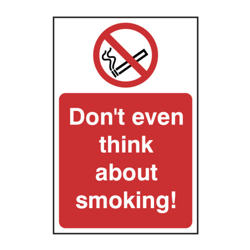 Dont even think about smoking! - RPVC 11839
