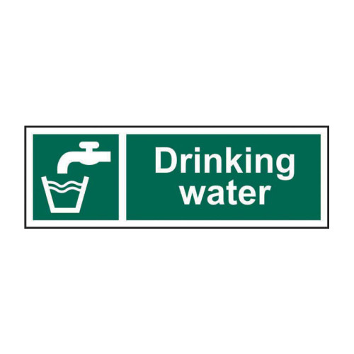 Drinking water 1.2mm Recyclable PP (300 x 100mm)