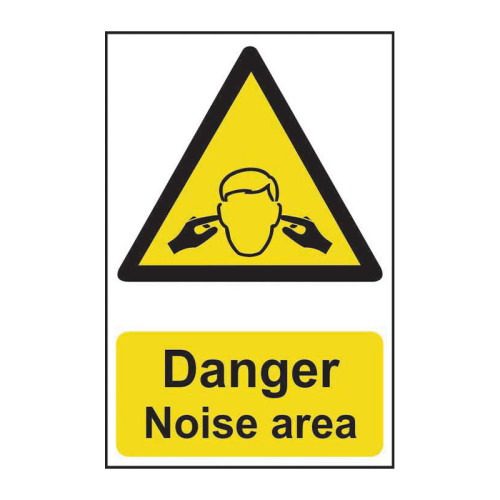 Danger Noise area - Self Adhesive PP (200 x 300mm)