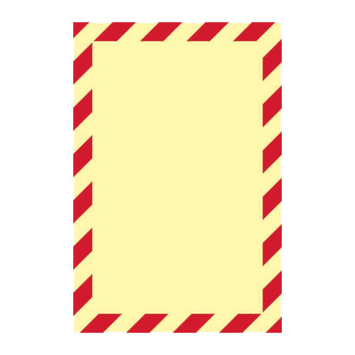 'Extinguisher Backboard' Sign, 1.3mm Rigid Self Adhesive Photoluminescent (200mm x 300mm)