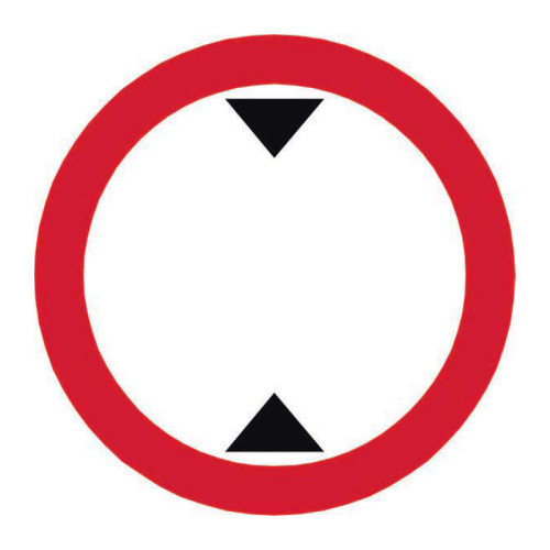 No Entry Road Sign (w/o channel)