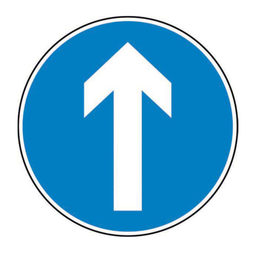 Vertical Arrow Road Sign (w/o channel)