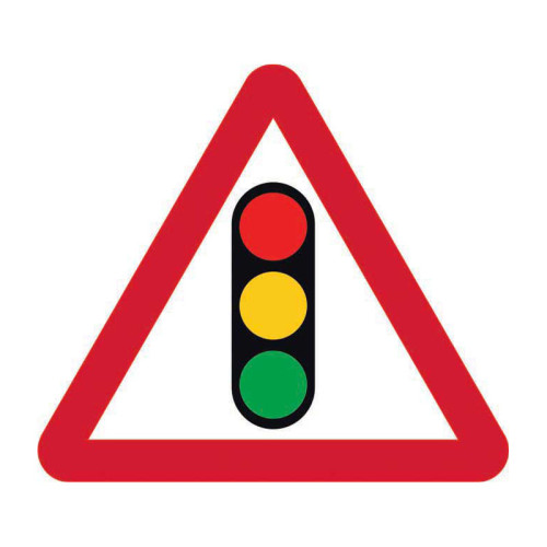 Traffic Lights Road Sign (with channel)