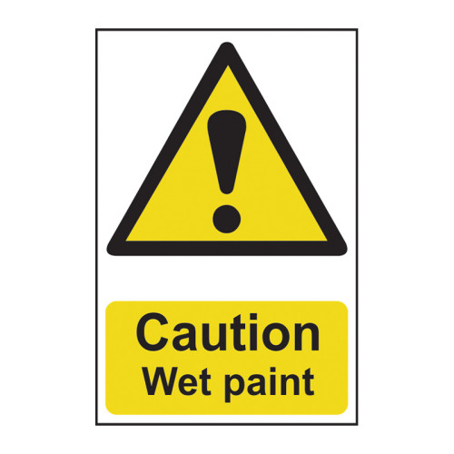 Caution wet paint - SAV (200 x 300mm) 14844