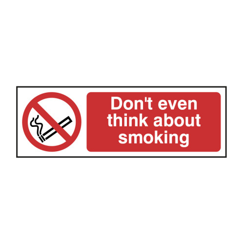 Don't even think about smoking - SAV 13326