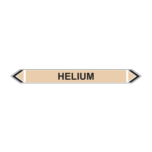 'Helium' Flow Marker, Self-Adhesive Polypropylene, 5 Pack (384mm x 40mm)