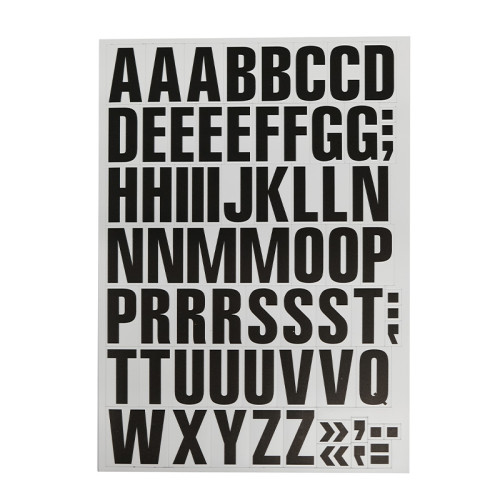 Magnetic Letter Set - 39mm - White