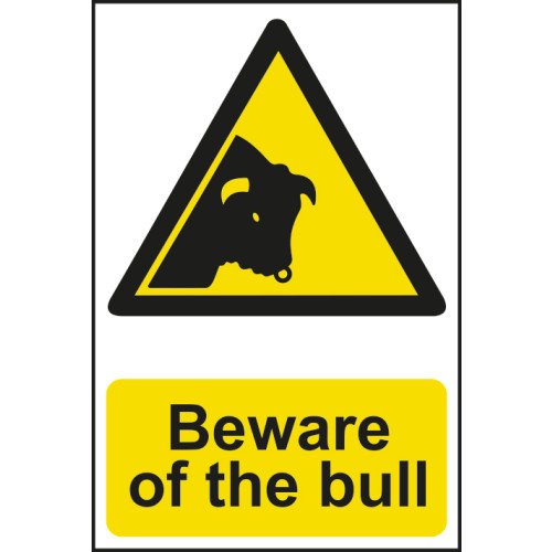 Beware of the bull - CRX (200 x 300mm) 13808