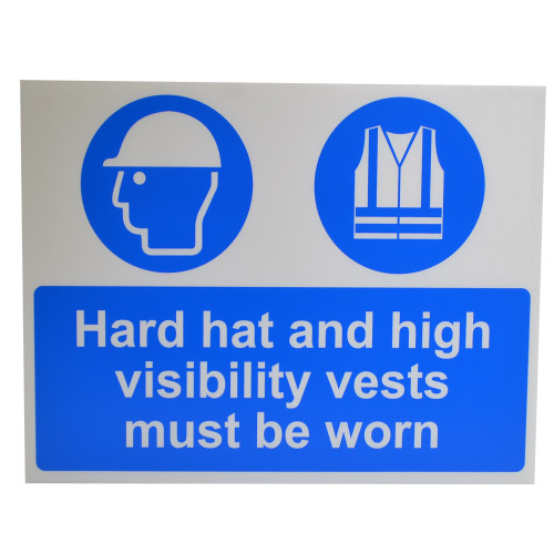 Hard Hat & High Visibiltiy vests must be worn