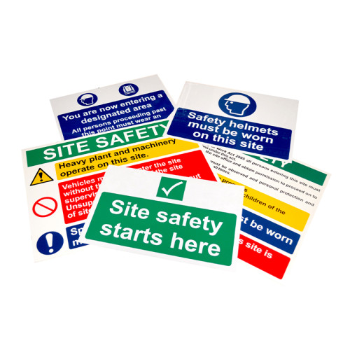 Irish Construction Site Pack (5 signs) 