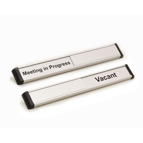 Meeting in Progress/Vacant' Door Slider System, (220mm x 30mm)