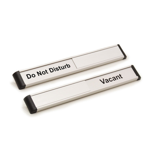 Do Not Disturb/Vacant' Door Slider System, (220mm x 30mm)