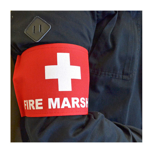 Fire Marshal Nylon Armband