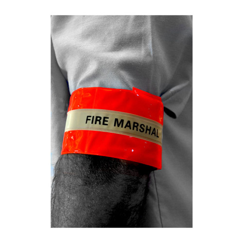 Fire Marshal Hi-Vis Armband