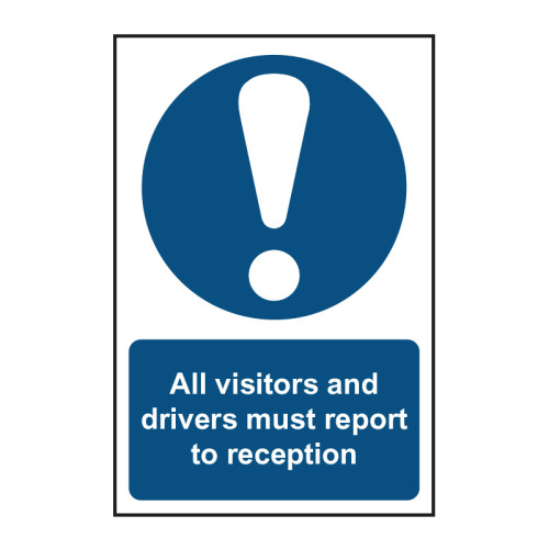 All drivers must report to reception - 14281