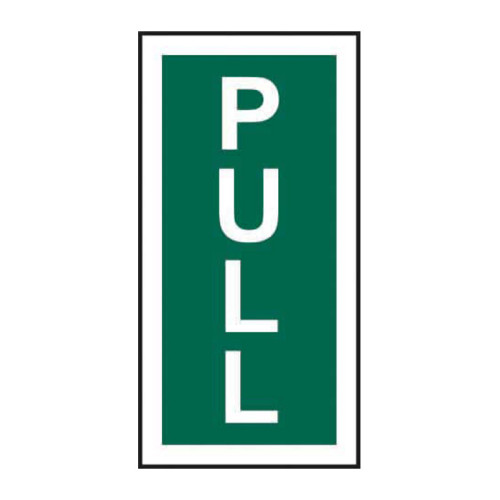 Pull (vertical) 1.2mm Recyclable PP (75 x 150mm)