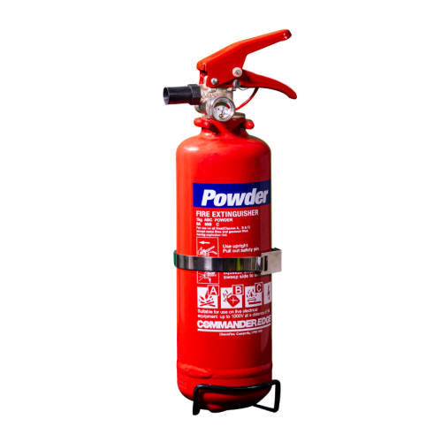 Powder Fire Extinguisher - 1kg ABC Powder (8A 34B)