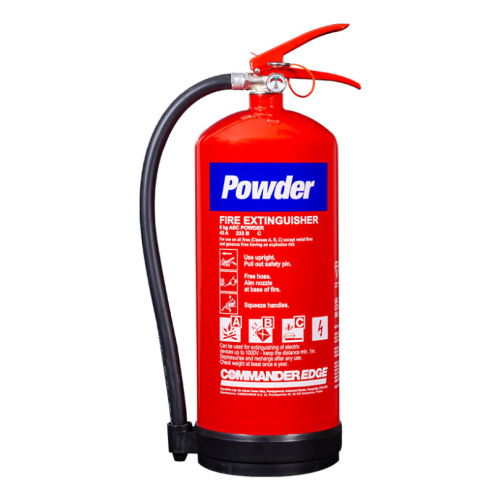 Powder Fire Extinguisher - 6kg ABC Powder (43A 233B)