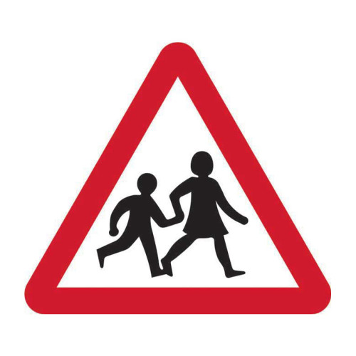 Children ahead Road Sign (w/o channel)