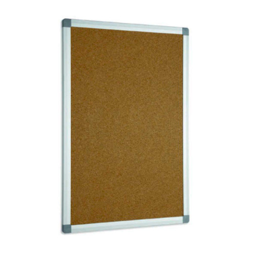 Cork Bulletin Board, 36 X 24, Tan Surface, Aluminum Frame - View #8