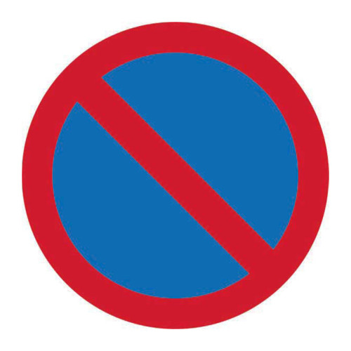 No Waiting Road Sign (with channel)