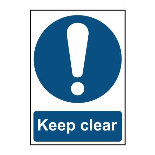 Keep clear 1.2mm Recyclable PP (297 x 420mm)