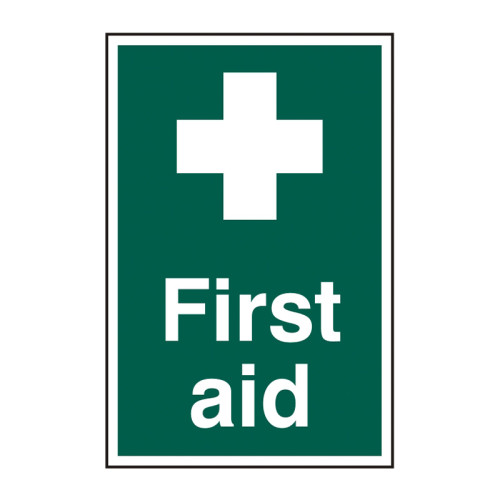First aid - 1.2mm Recyclable PP (200 x 300mm)