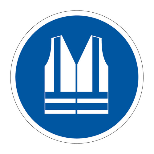 'Hi Viz Symbol' Floor Graphic (400mm dia)