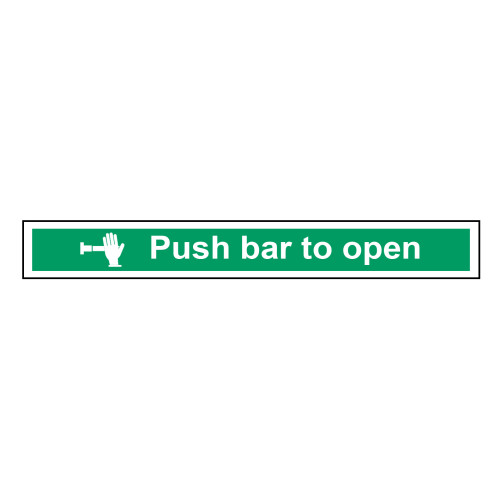 Push bar to open - PP (600 x 75mm)