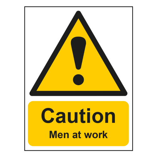Caution Men at work - ACP Hanging (300 x 500mm)