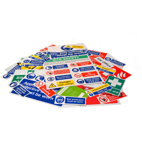 Construction Site Sign Starter Pack - Large