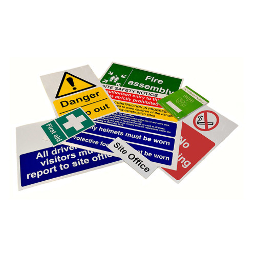 Construction Site Sign Starter Pack - Medium