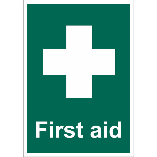 First aid - RPVC (148 x 210mm) 17378