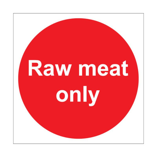 Raw Meat Only - SAV (100 x 100mm)