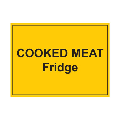Cooked Meat Fridge - SAV (200 x 150mm)