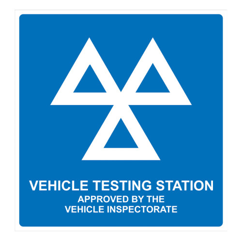 MOT Vehicle testing station 1.2mm Recyclable PP (625 x 600mm)