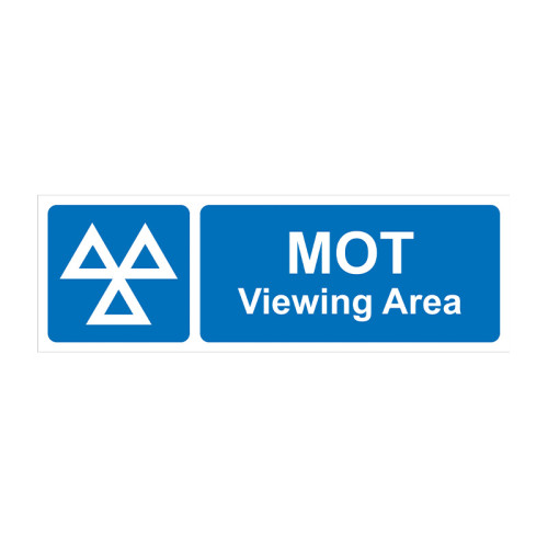 MOT Viewing Area 1.2mm Recyclable PP (600 x 200mm)