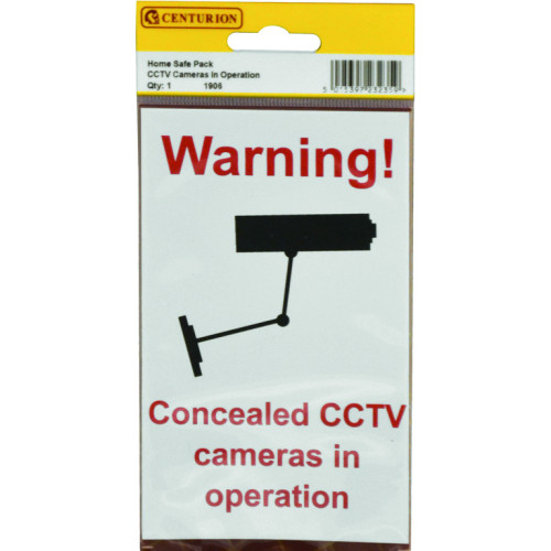 89mm x 150mm Home Safe Pack CCTV (Pack of 2)