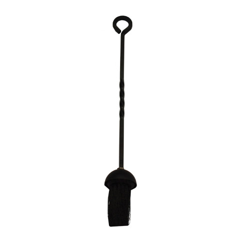 Coal Brush Fireplace Cleaning Tool Black