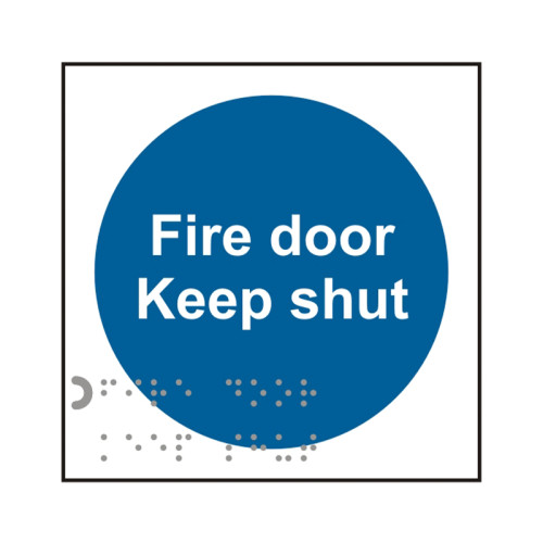 Fire door Keep shut - Taktyle 3350